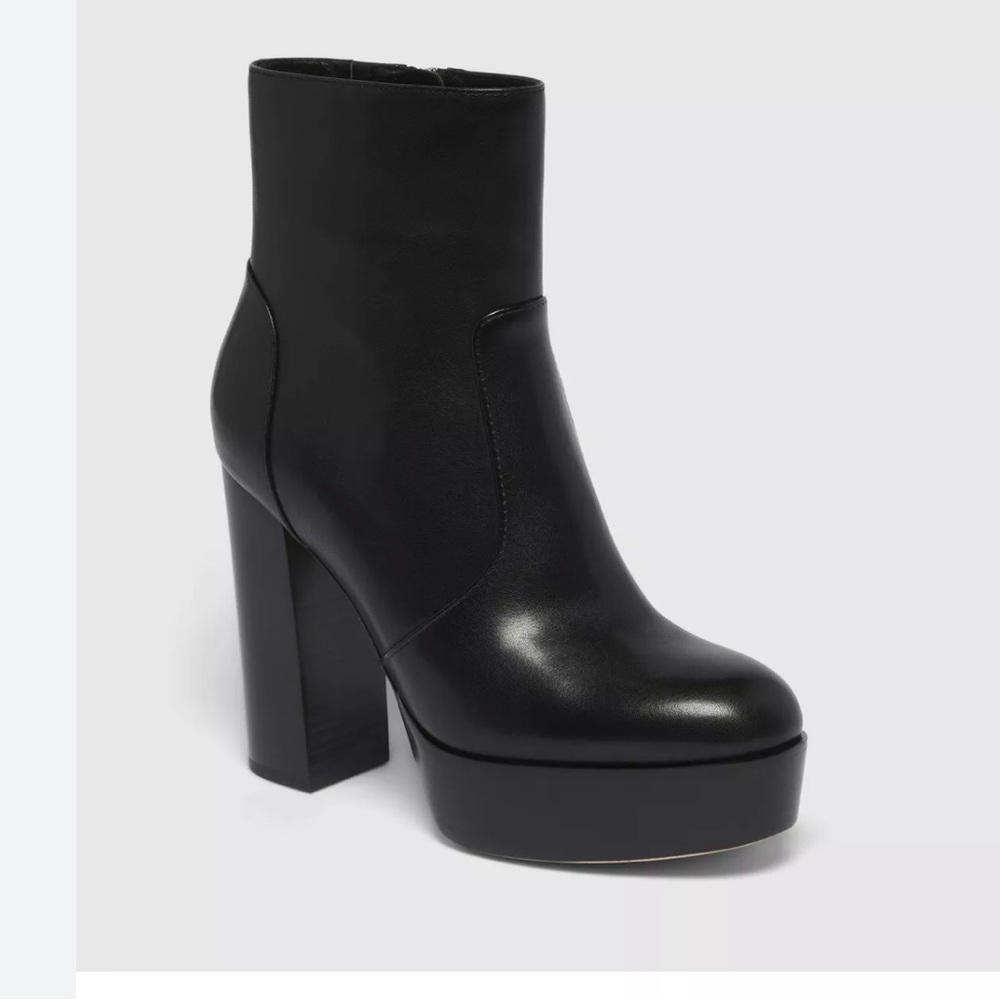 Paige Maren leather boots new floor sample